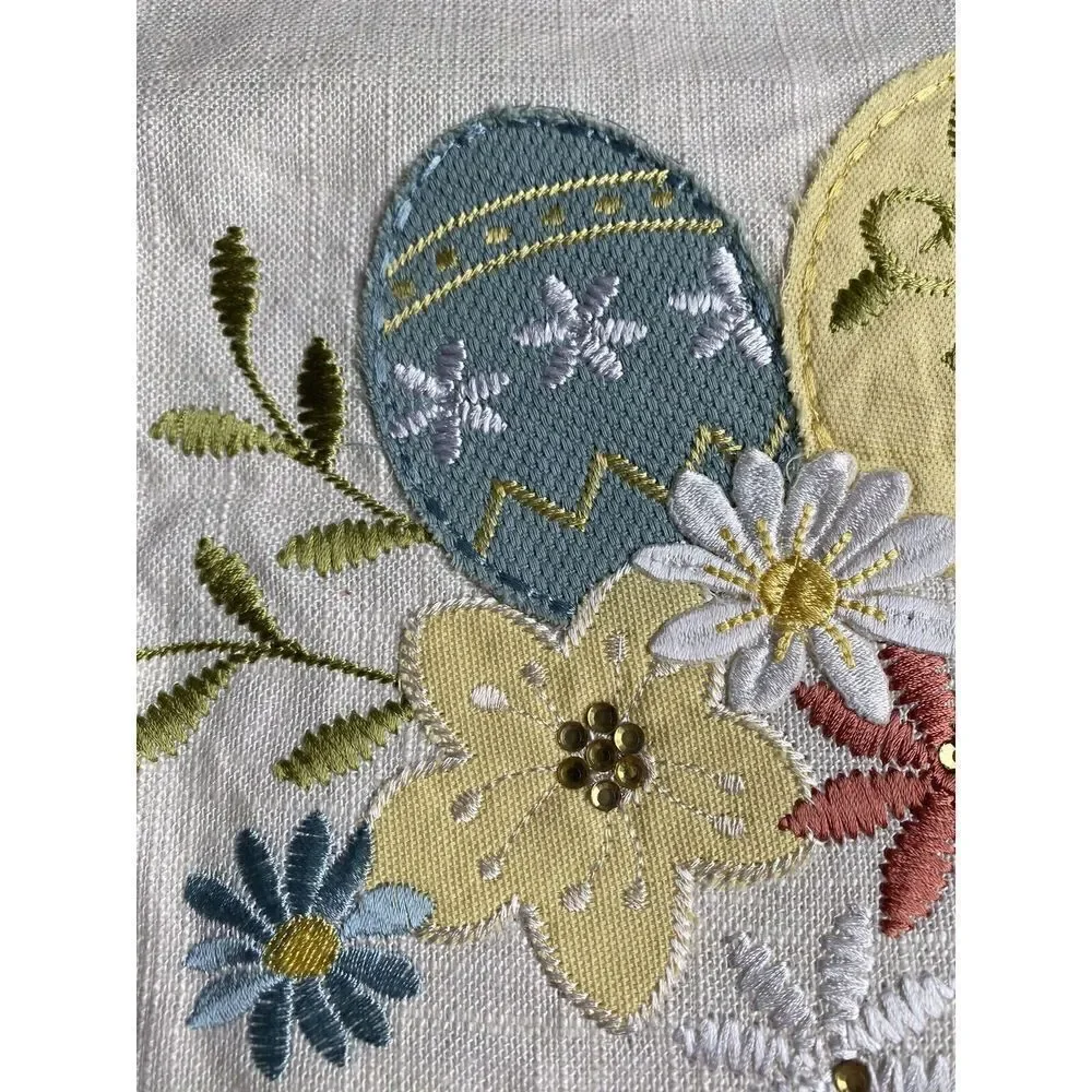Inspired Design Easter Egg Sequin Table Runner